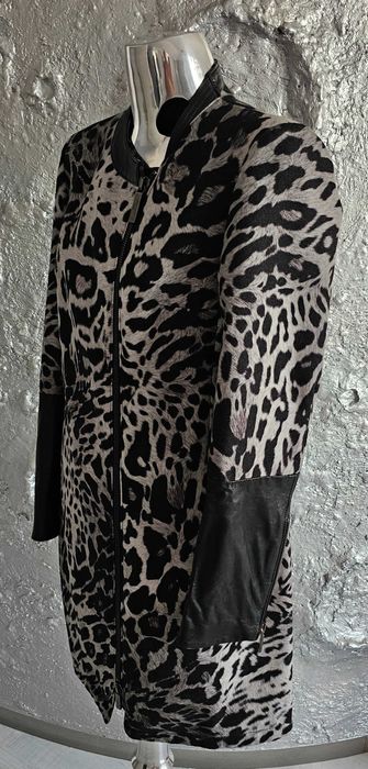 Gil Santucci płaszcz panterka skóra roz L/XL