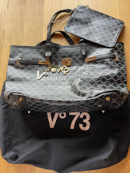 V°73 Miami Bag Small Black – oryginalna, nowa z metkami