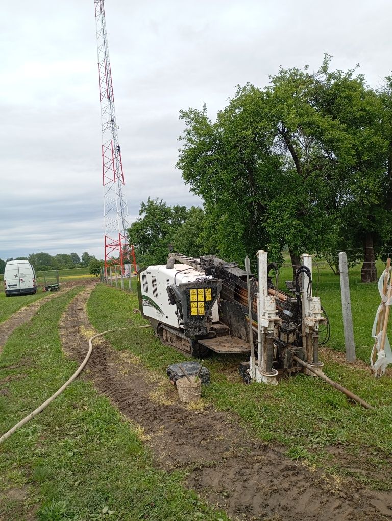 Przewiert sterowany HDD, przewiert pod drogą Ditch Witch Kraków +200km