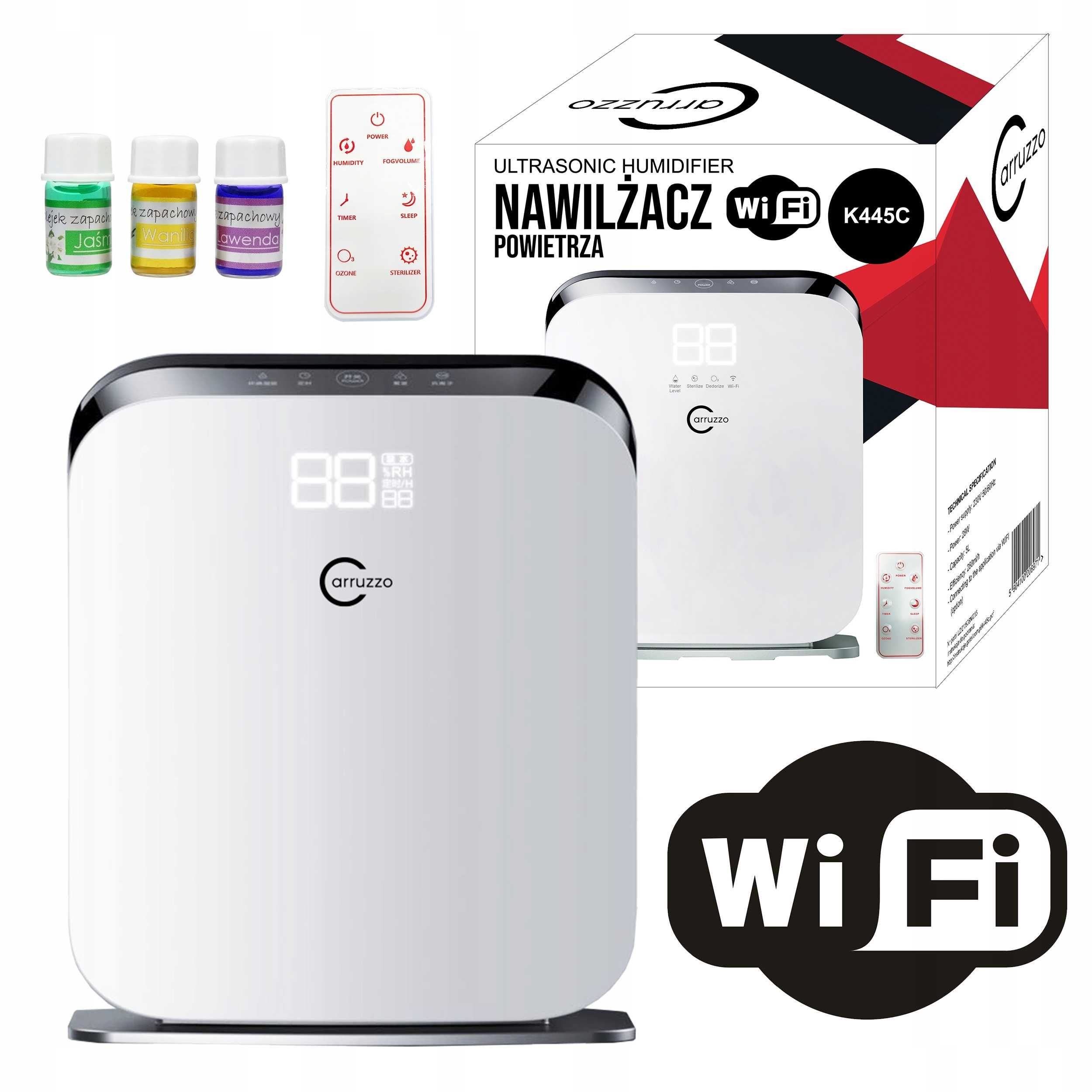 NAWILŻACZ POWIETRZA OZONATOR Smart Wifi Jonizacja Aromaterapia