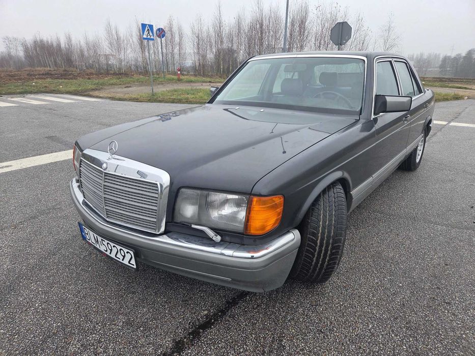 Mercedes S-klasa W126 Limuzyna 500 SE KLIMA 87 Rok ZAMIANA