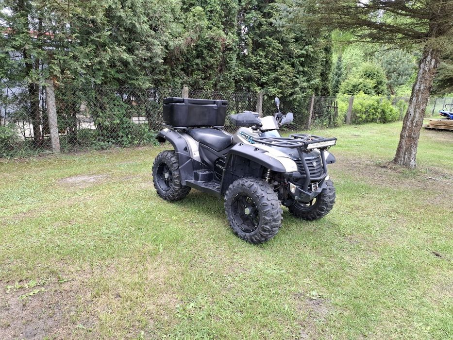 Quad CF Moto 625L cforce 600 long 2015r 4X4 homologacja mały przebieg