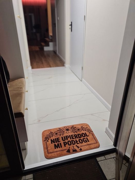 Sposób na czystkę podłogi! wycieraczka!