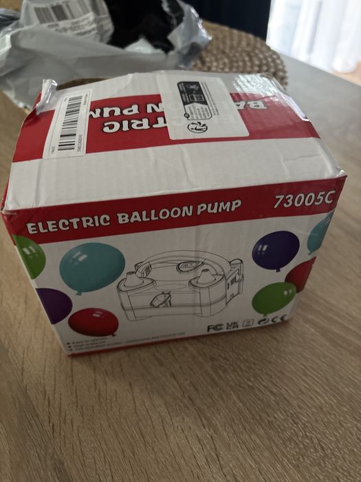 Pompka do balonow elektryczna