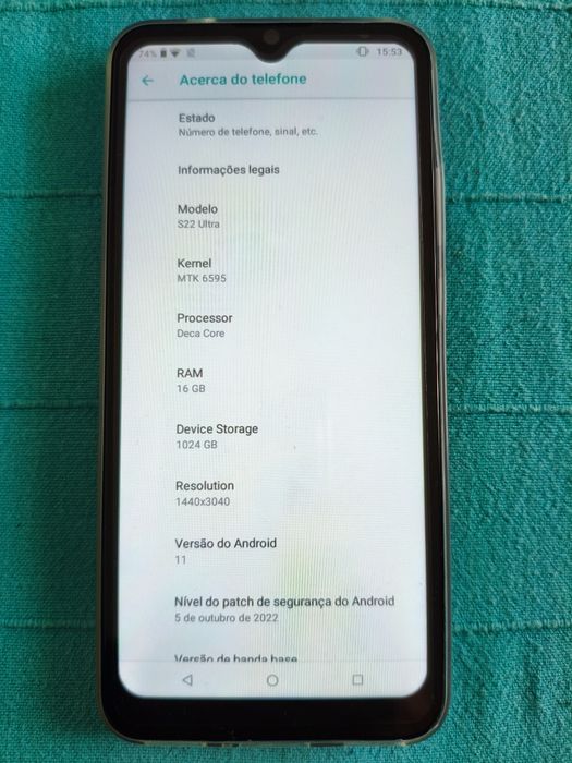 Smartphone S26 Ultra Chinês