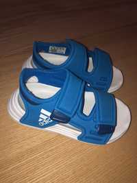 Sandałki Adidas GV7797 r. 21 niebieskie