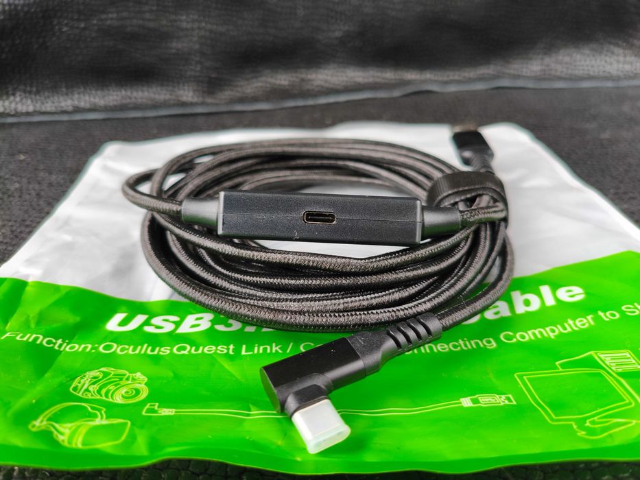 Meta Quest3 Link Cable 5m КабельUSB3.2 з зарядним портом PD60W новинка