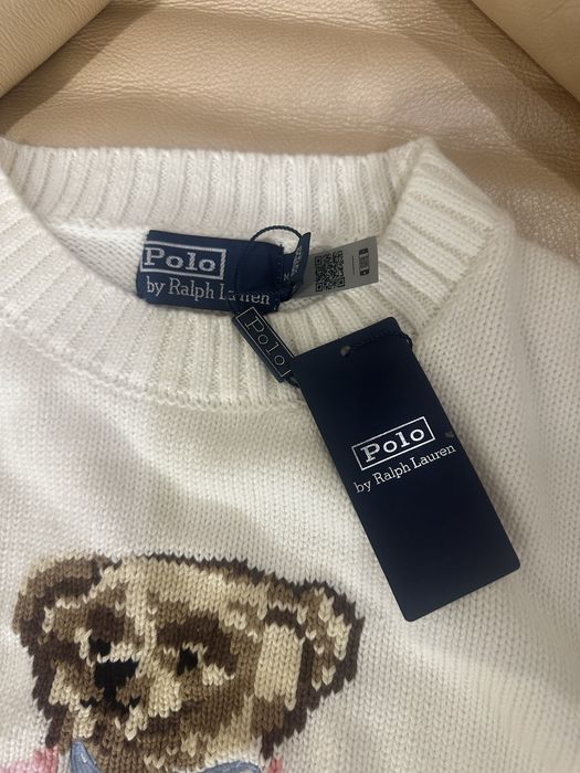 Светр свитер Polo Ralph Lauren з ведмедиком розміри С,М,Л