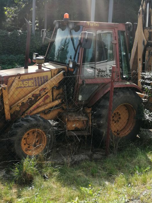 Koparko ładowarka case 580 SK na części