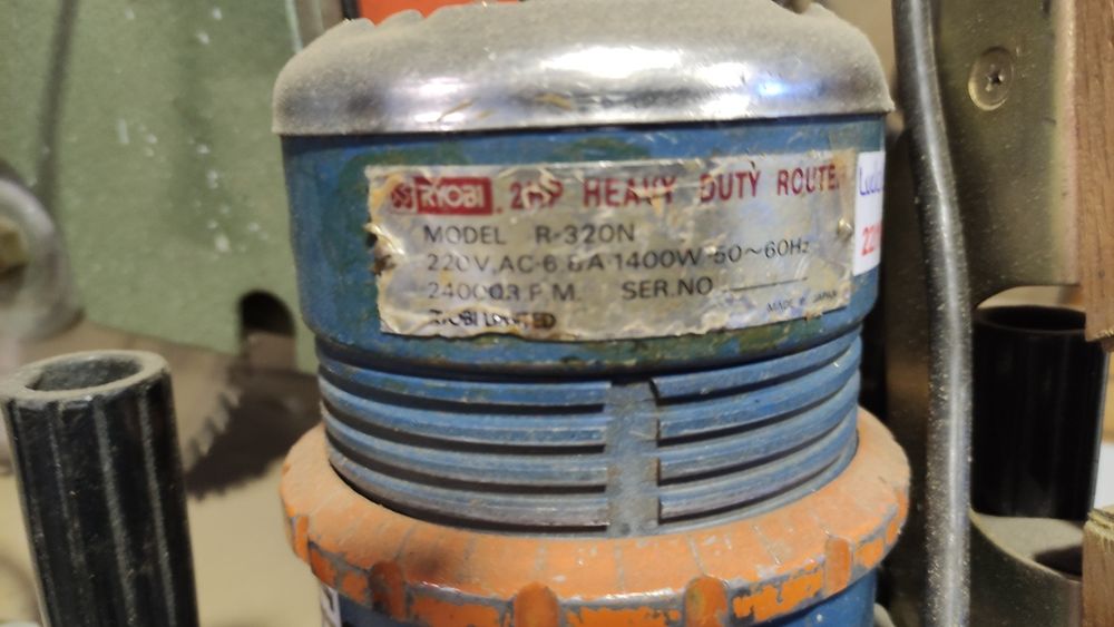 Tupia Ryobi Profissional Mod. R-320N - 1400W /  Preço Excelente