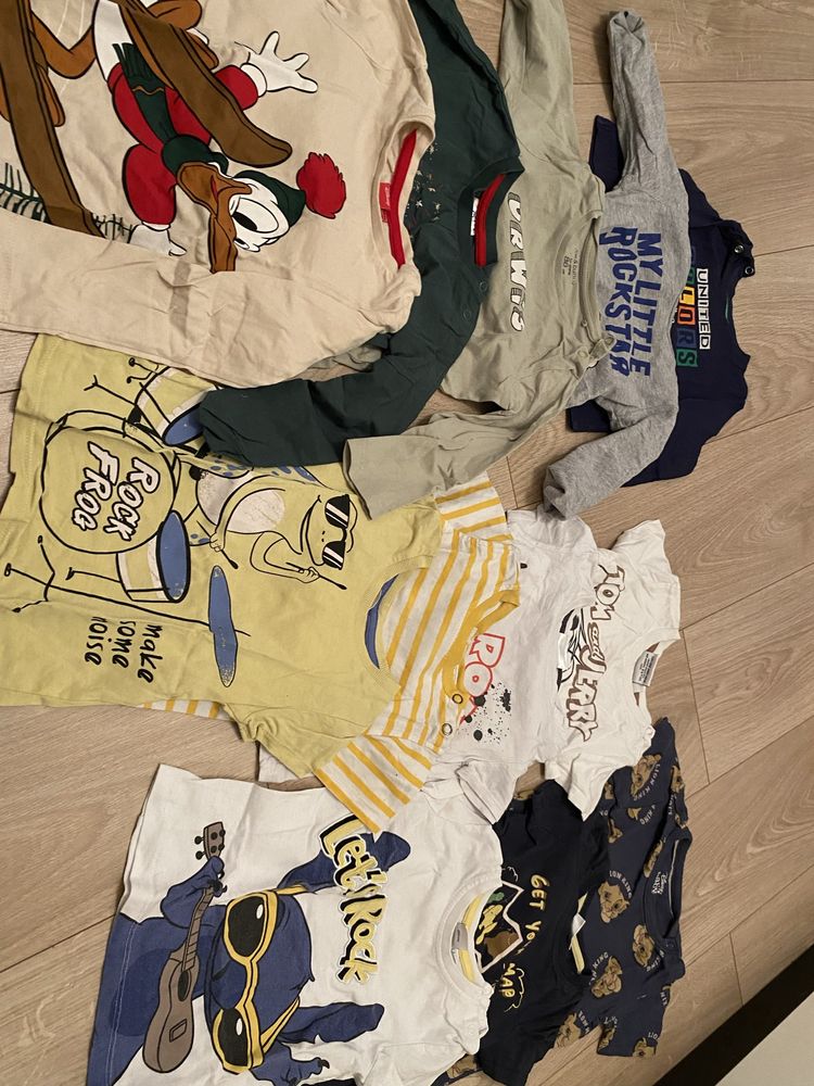 Komplet ubrań rozmiar 86 c&a pepco benetton