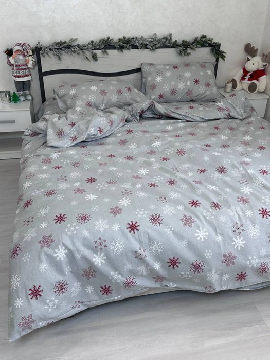 Акція! Чорна пʼятниця! Постільна білизна з байки 100% бавовна постель