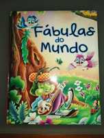 Fábulas do Mundo - Girassol edições Como novo!!	Capa almofadada	176 p