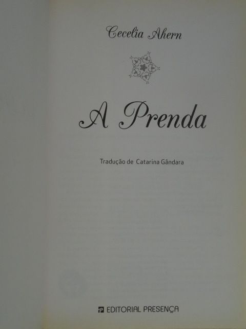 A Prenda de Cecelia Ahern