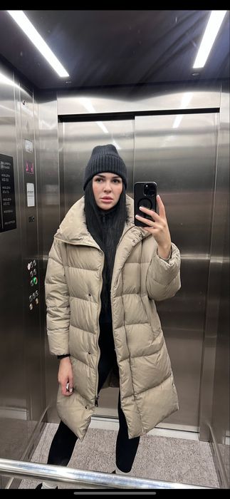 Пуховик Massimo Dutti дуже теплий розмір С  можна на М