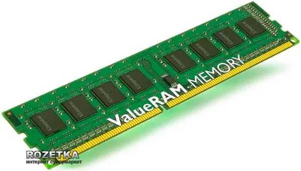 Оперативная память Kingston DDR3-1600 4096MB PC3-12800 (KVR16N11S8/4)