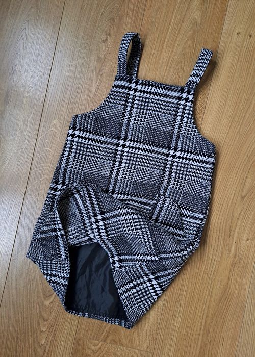 Теплый сарафан в школу для девочки