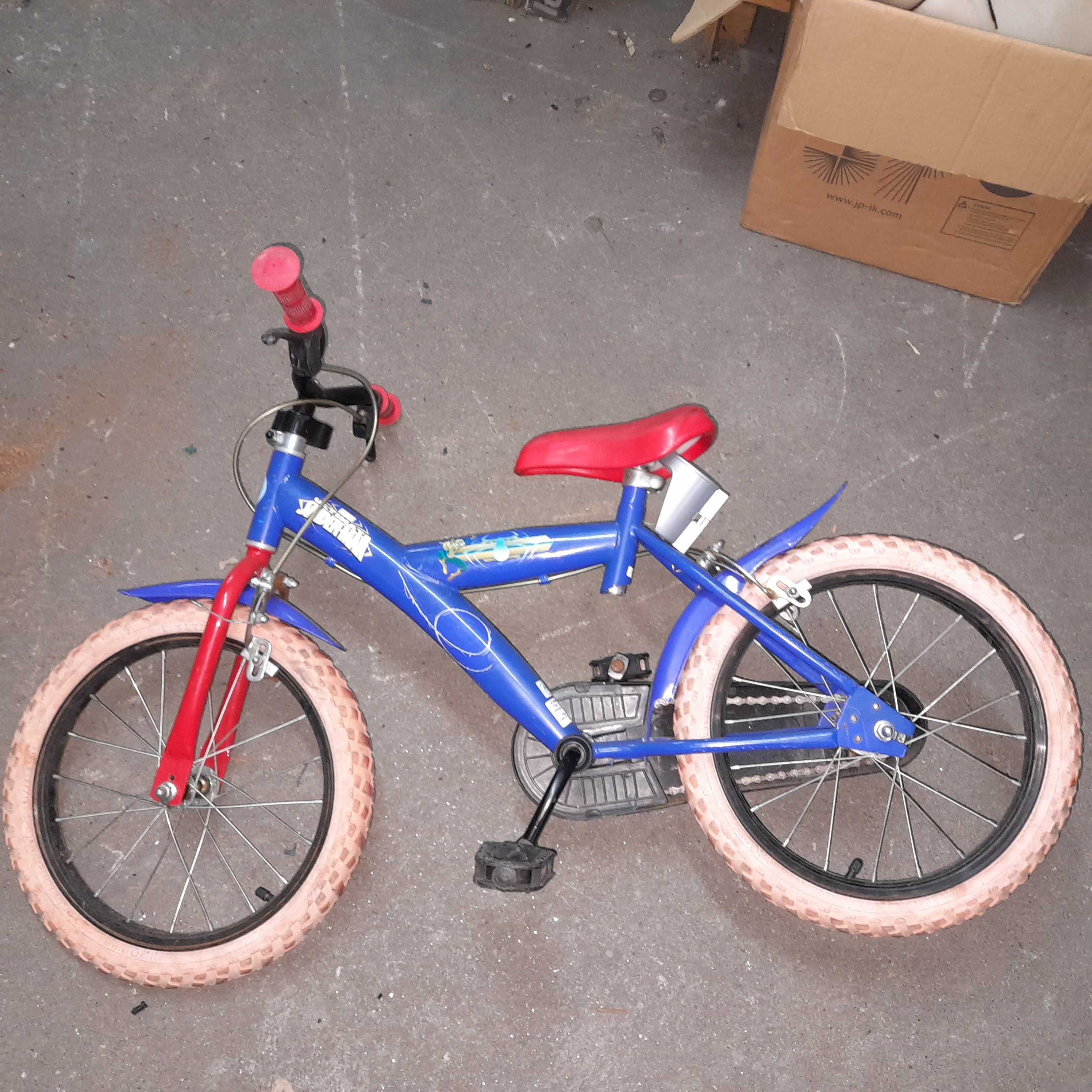 Bicicleta de criança, modelo SpiderMan Roda 16