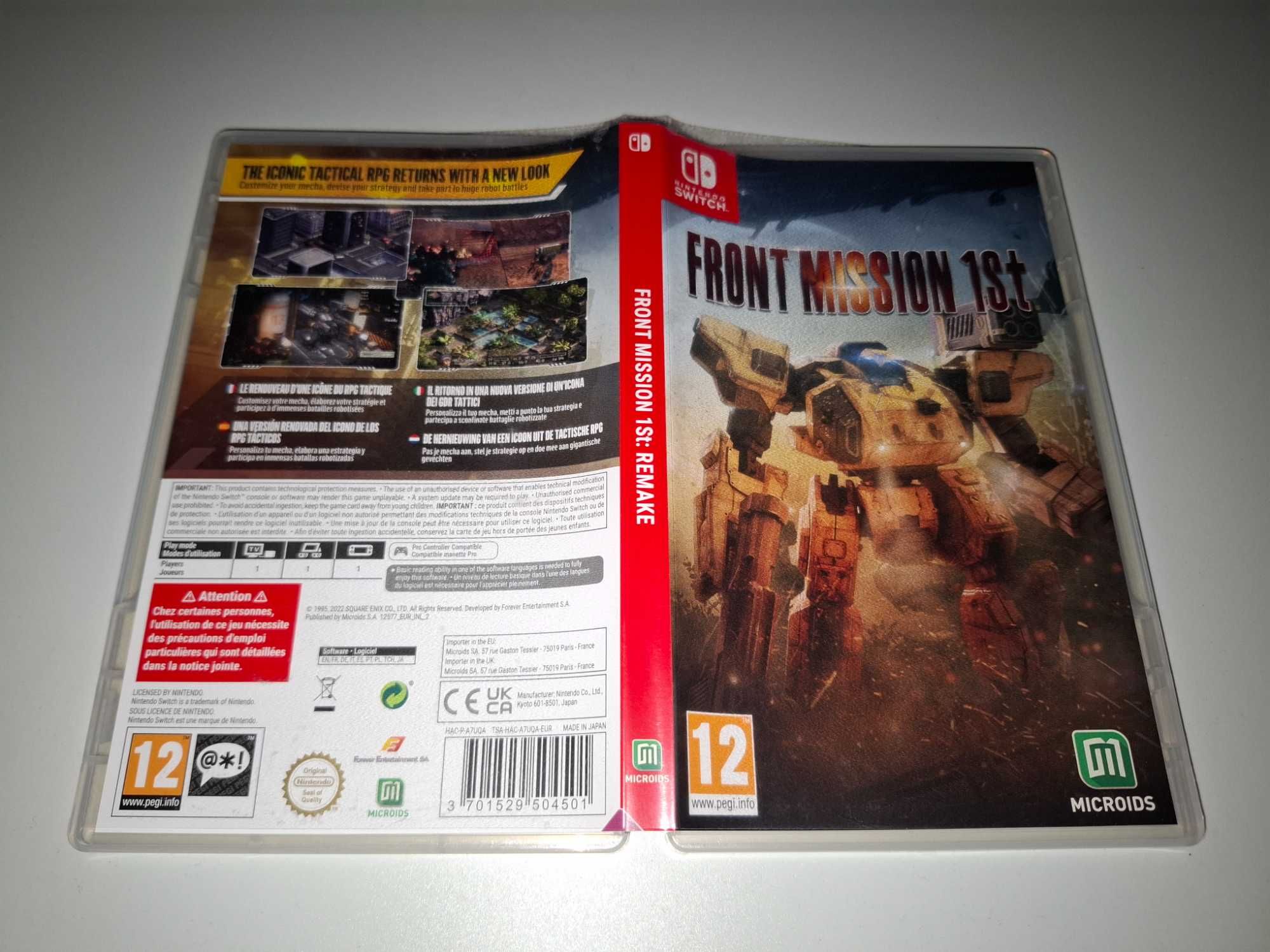 Front Mission 1st: Remake PL - Nintendo Switch