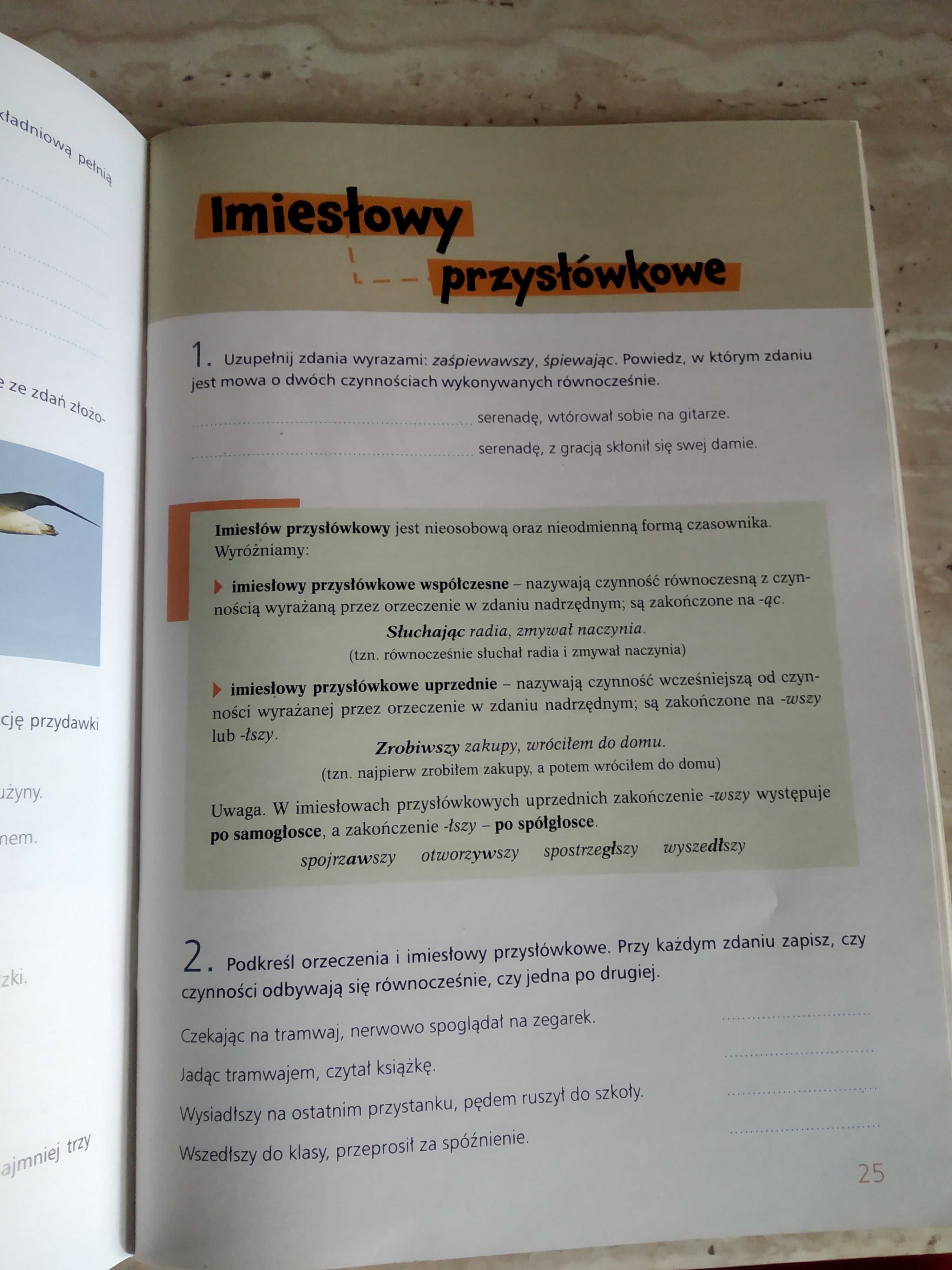 Język polski 7 nauka o języku komplet GWO