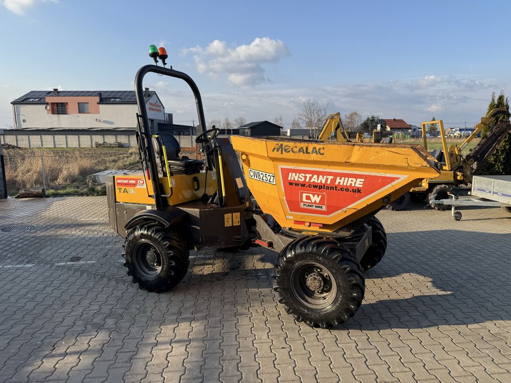 !!! Tylko 800mth !! 2018r Wozidlo budowlane obrotowe 3t tony Terex