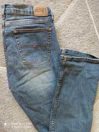 Jeansy Tommy Hifliger M/S,  W30/L 32 modne dzwony