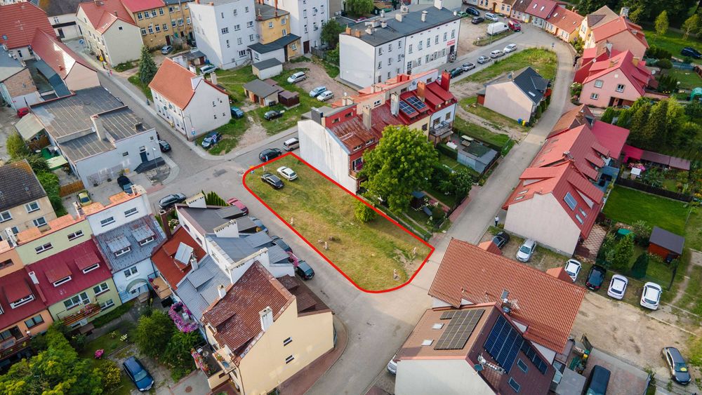 Unikatowa działka w sercu Darłowa na sprzedaż