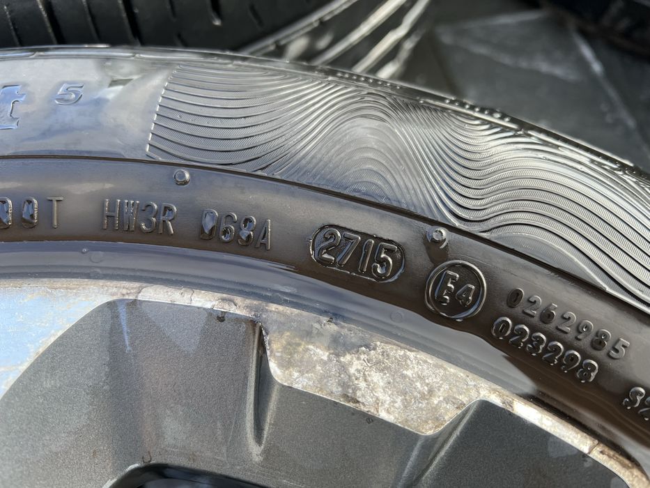 Koła alufelgi Kia 17" 5x114.3 + opony lato Hyundai oryginalne letnie