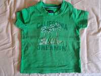 80/86 Tommy Hilfiger T-shirt zielony
