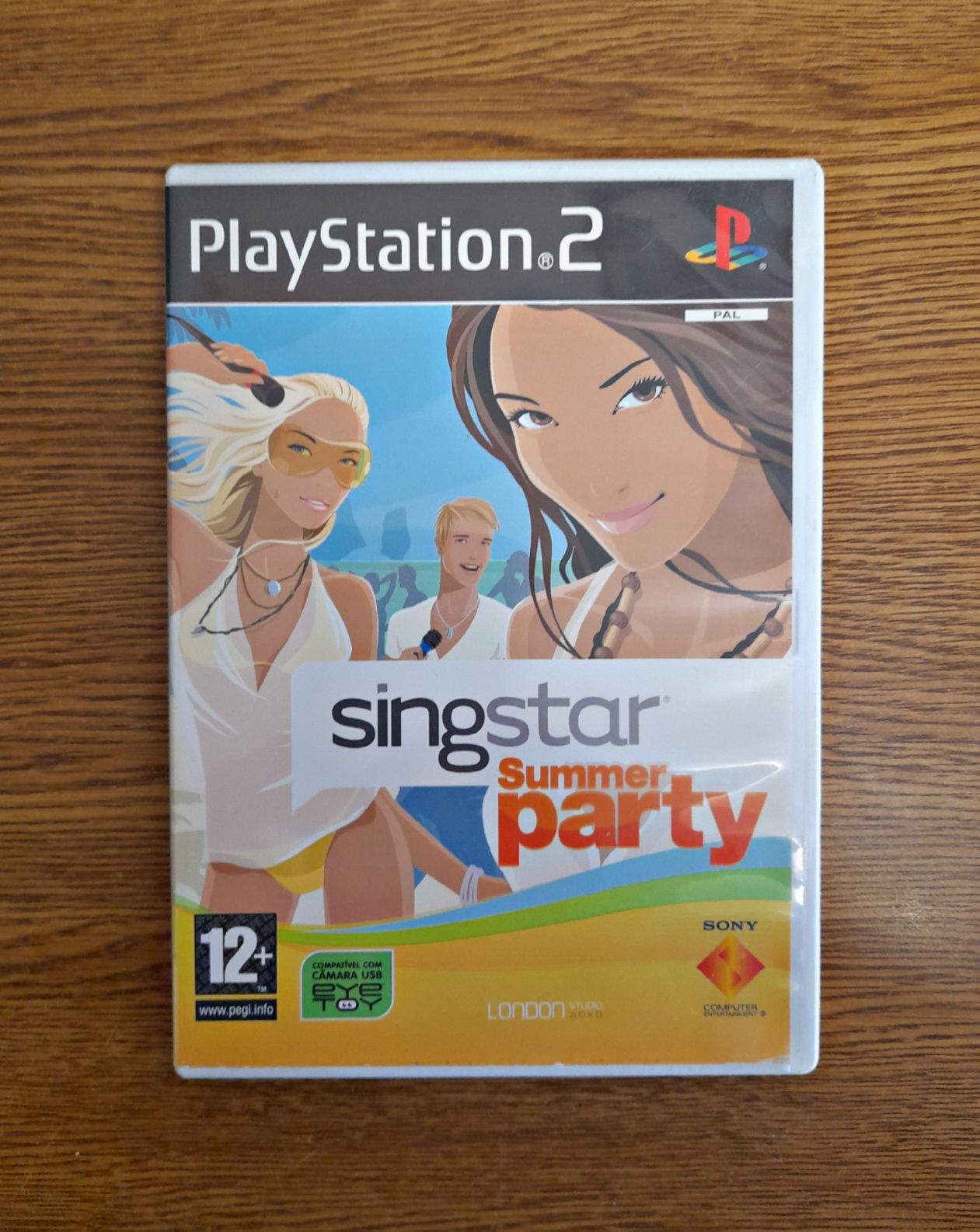 Jogo Playstation 2 Singstar Summer Party