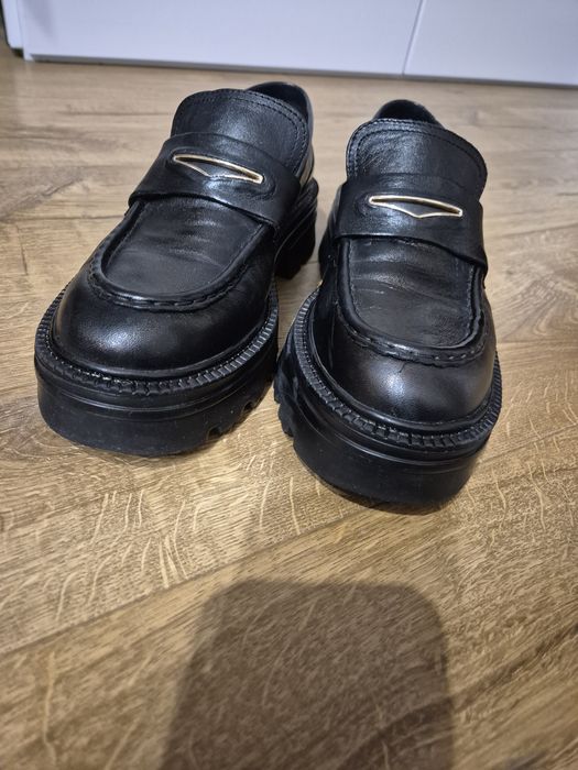 Molasyny ze skóry naturalnej