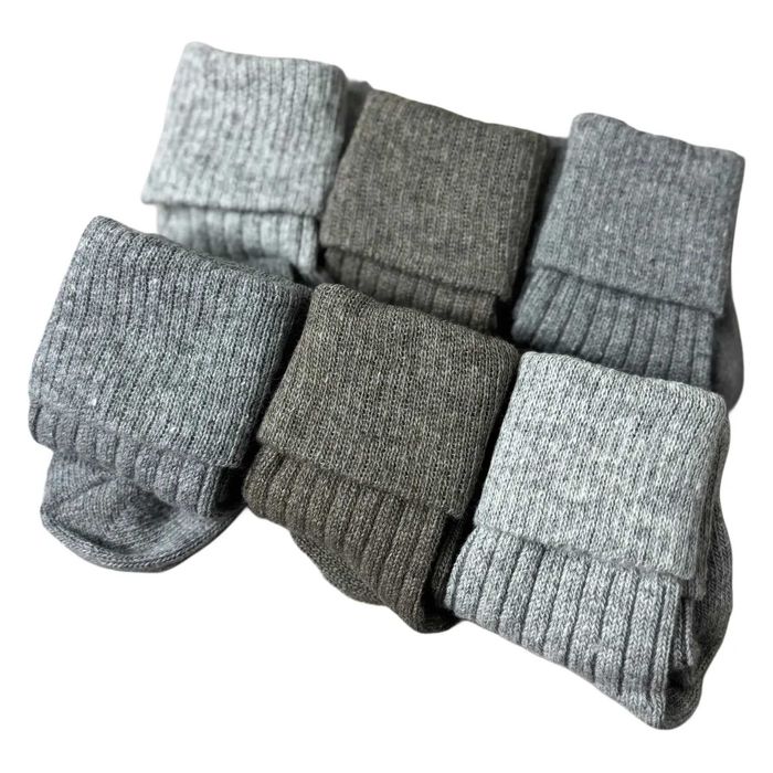Вовняні Жіночі Шкарпетки З Відворотом