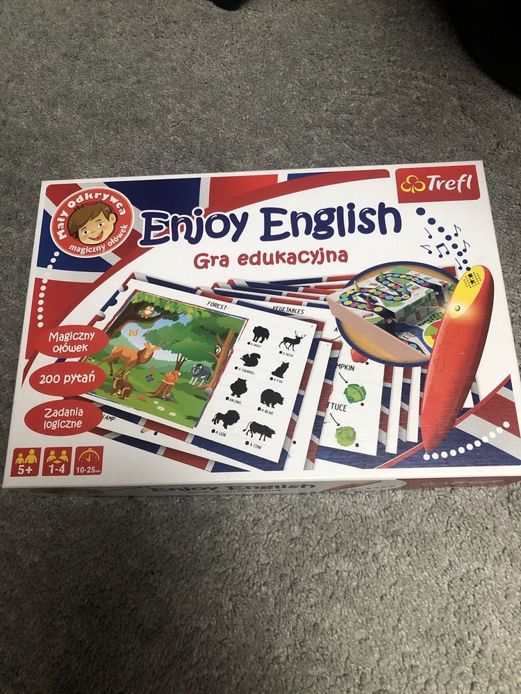 Gra edukacyjna Enjoy English