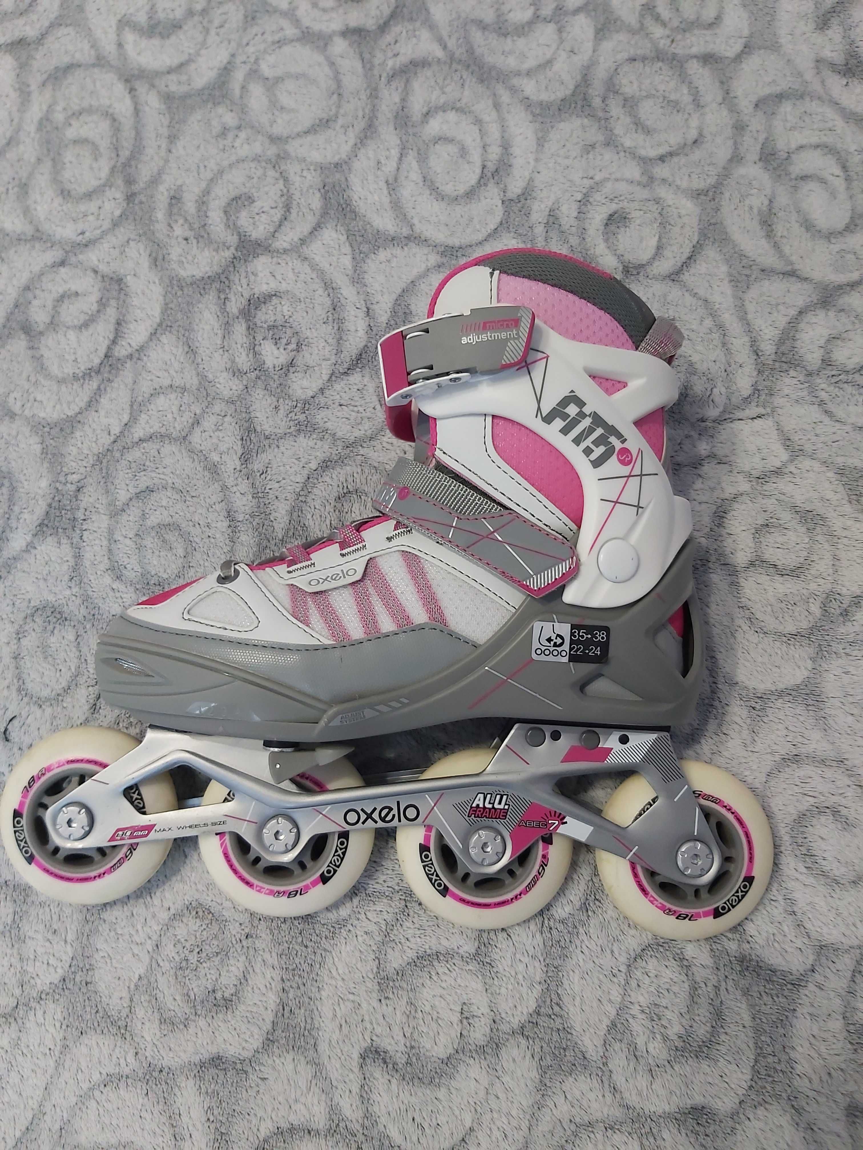 Rolki Oxelo FIT5 z Decathlonu