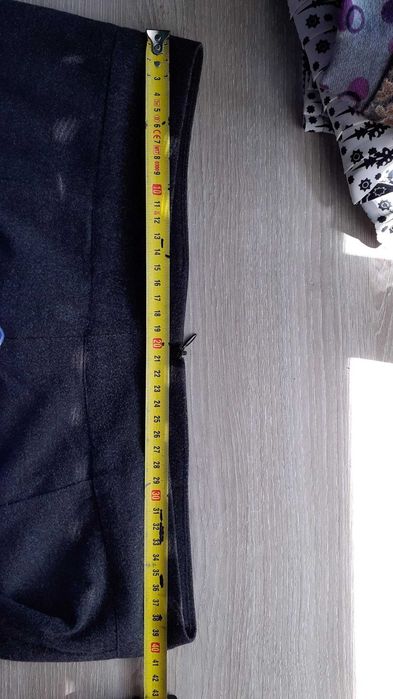 Saia outono com parte bordada