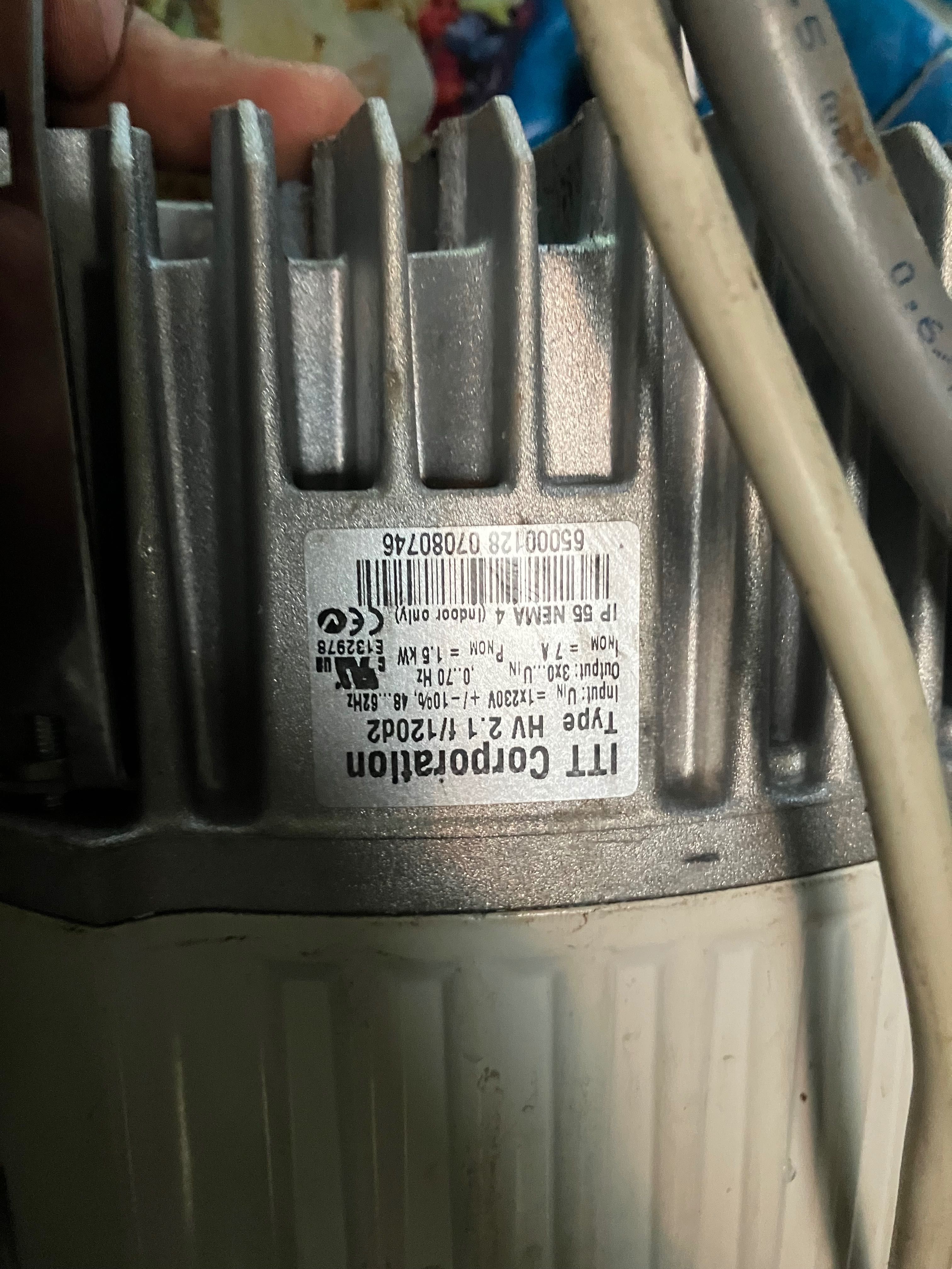 Lowara hydrovar ITT HV2.1 f/120d2 1,5kw