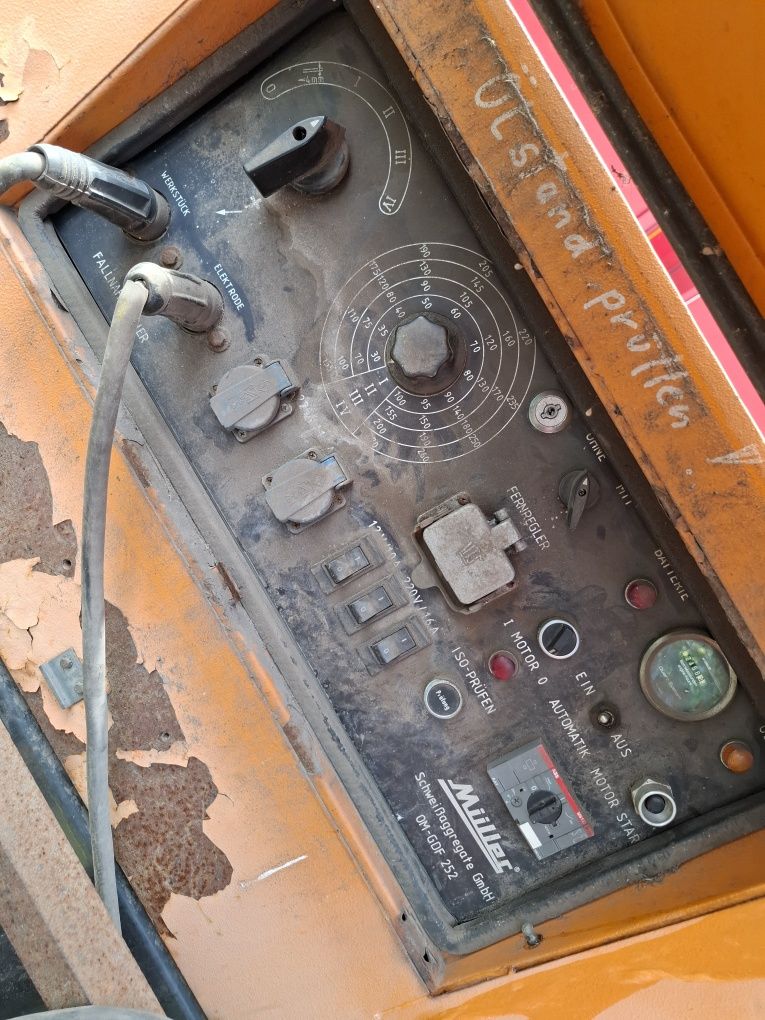 Agregat prądotwórczy spawarka Müller motor Deutz