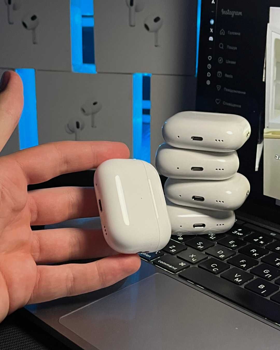 Знижка! Магазин б/у Кейс AirPods Pro 2 A2968 A2931 A2700 Оригинал