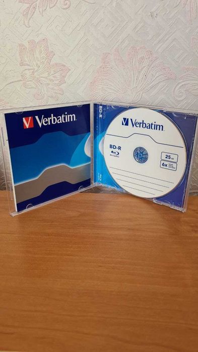 Диск для Playstation 4, 5 запис BD-R Verbatim Jewel, BD-JB GoldHEN