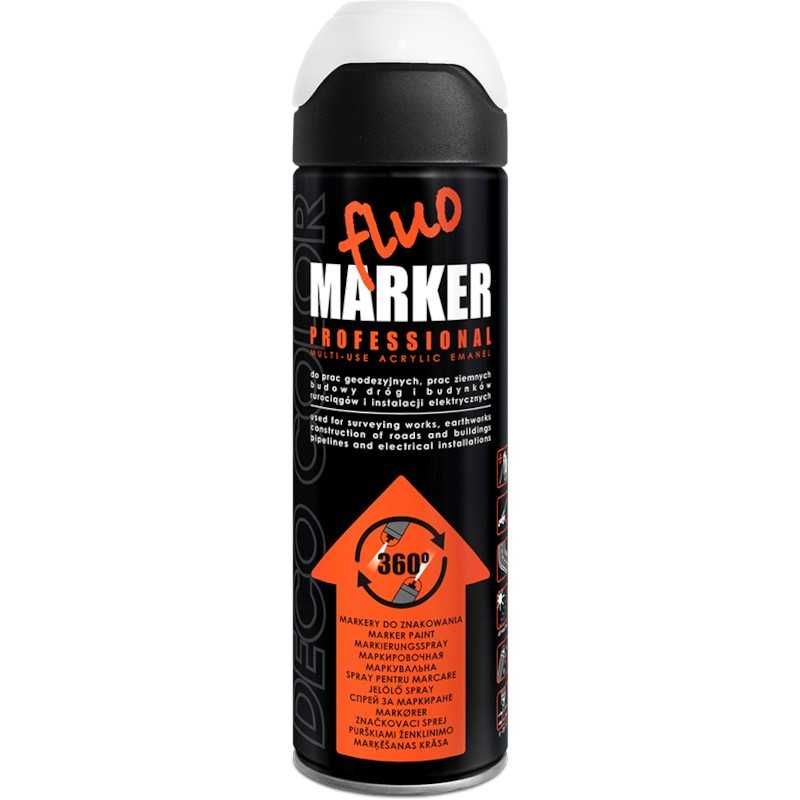 Lakier Fluomarker do znakowania 500ml biały