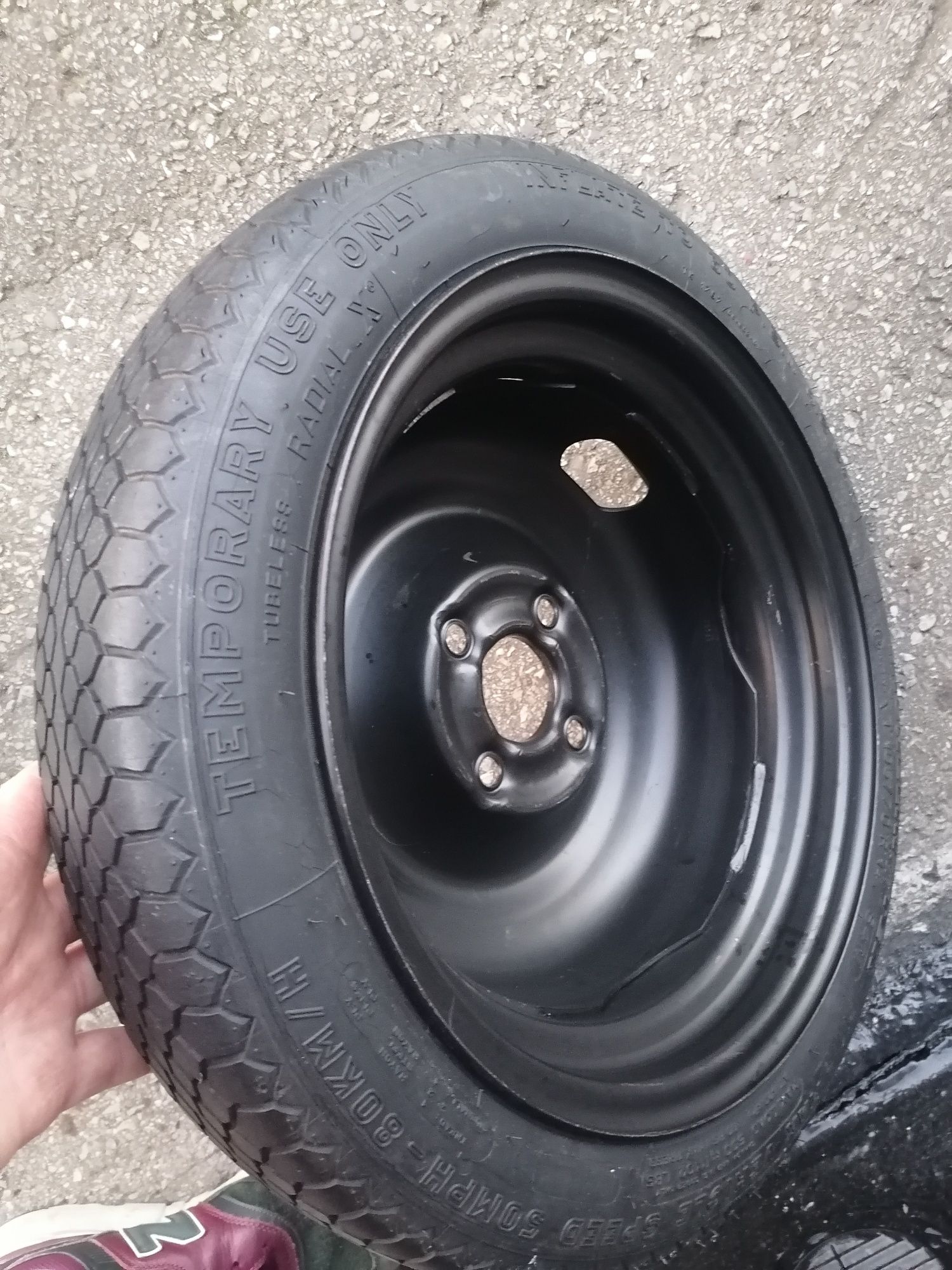 Koło Dojazdowe Zapasowe 4x100 VW Polo