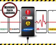 Naprawa wymiana złącza gniazda ładowania Samsung Xiaomi Huawei