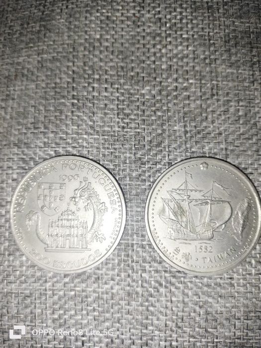 Moedas antigas portuguesas