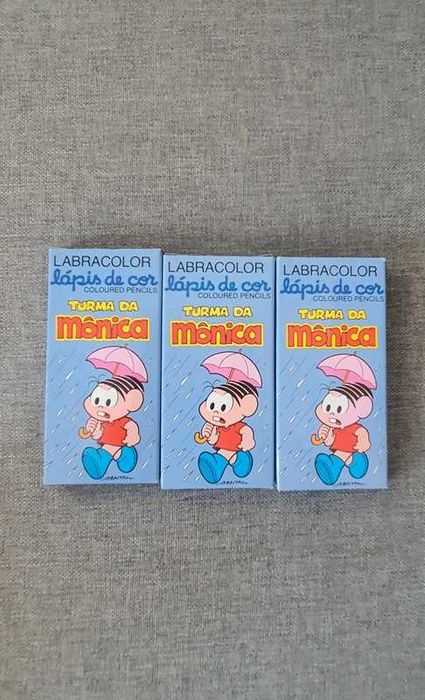 Lapis turma da monica 3 caixas