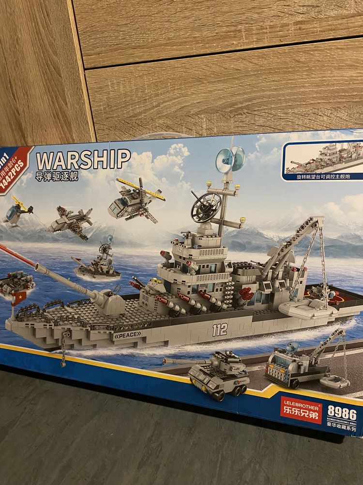 Lego warship nowe