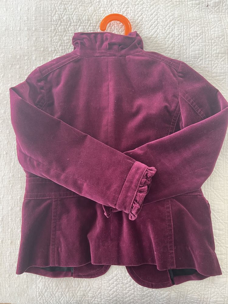Kurtka aksamit 100%cotton crewcuts 6-7lat