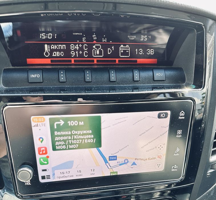 Модуль для бортового компьютера Mitsubishi Pajero 4 паджеро