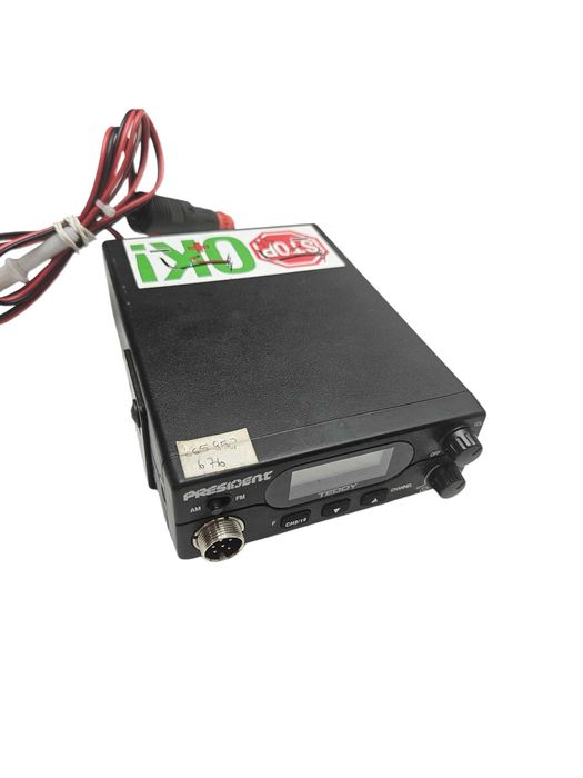 CB radio President Teddy + mikrofon + antena blow