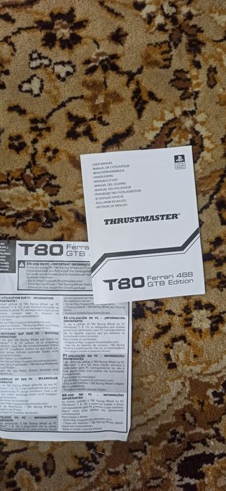 Volante thrustmaster t80