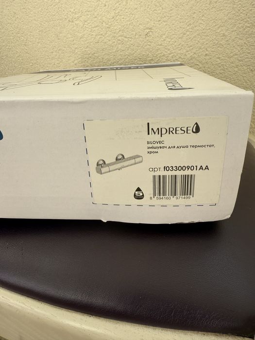 Термостат змішувач Imprese Bilovec смеситель терморегулятор